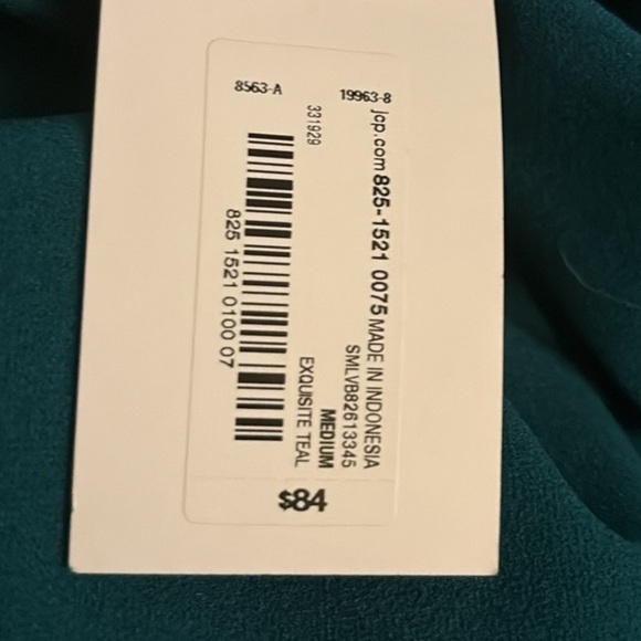 BOLD Elements Teal Sleeveless Jumpsuit - Picture 4 of 5